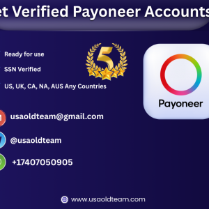 Get Verified Payoneer Accounts